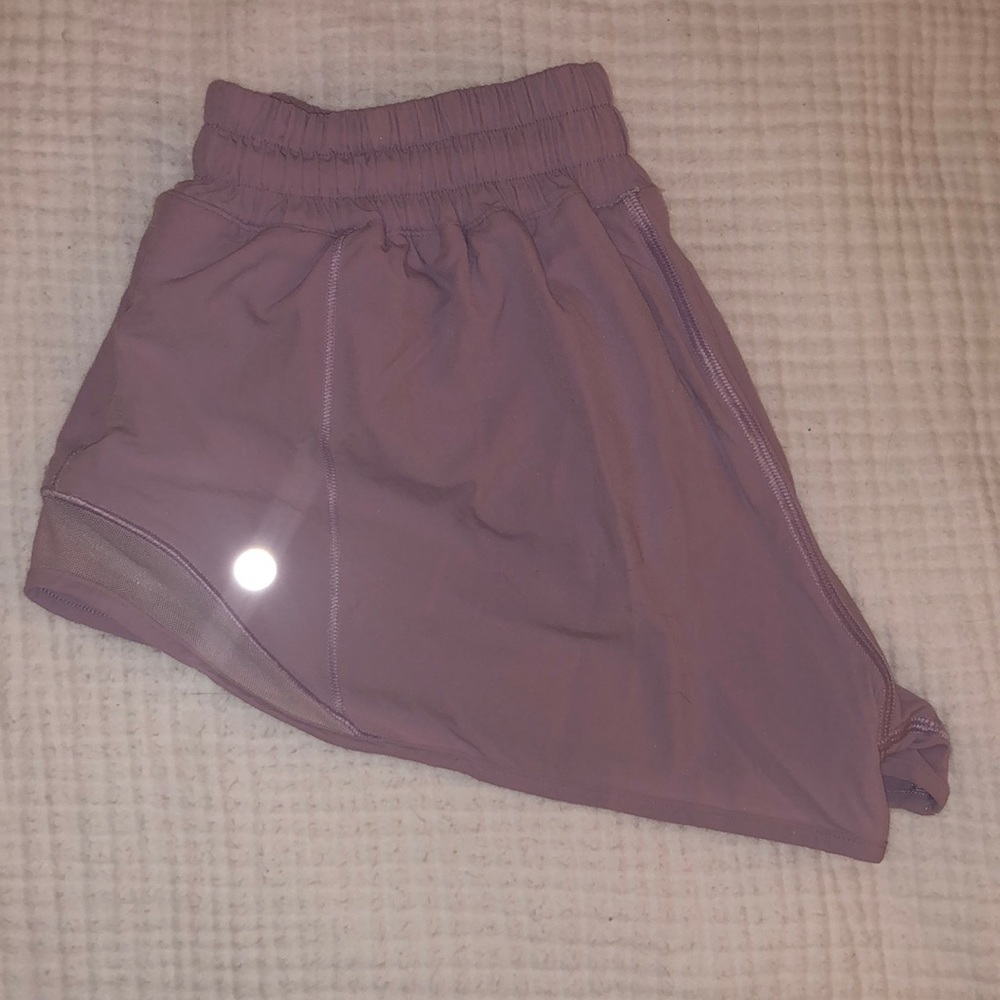 Lululemon lavender 2” shorts size 6